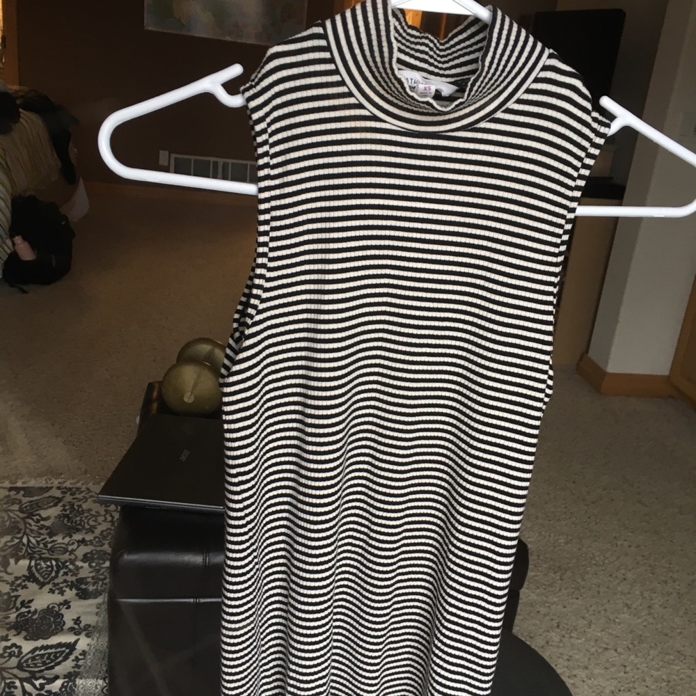 Athleta striped tank top